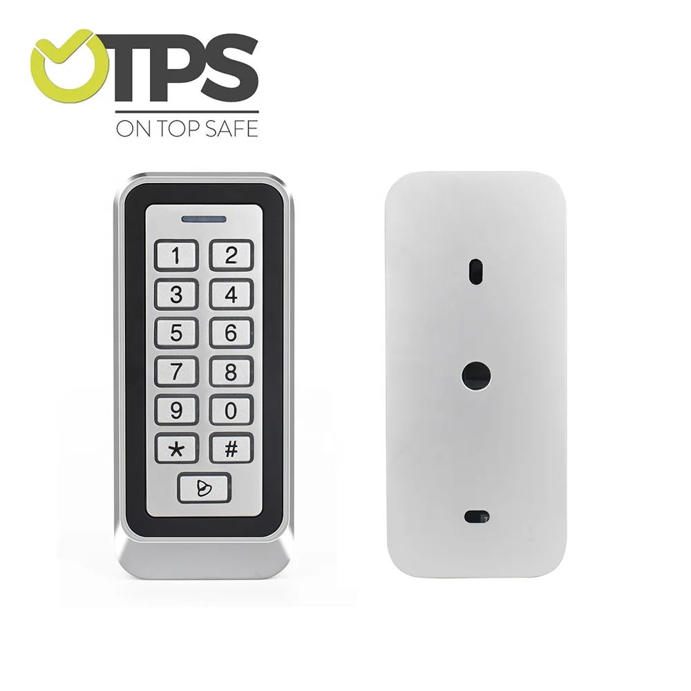 Waterproof Metal RFID Door Access Control with Luminous Keyboard - Famidy.com