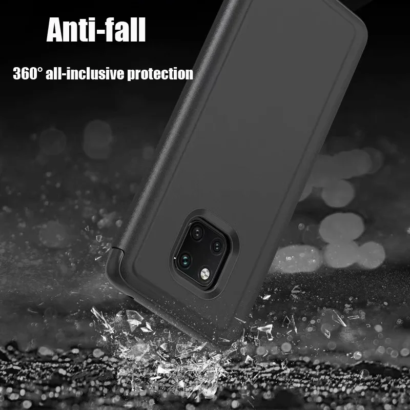 Smart Mirror Flip Case For Huawei P30 P20 Mate 30 20 10 9 8 20X Pro Lite P9 P10 Plus For Huawei Nova 3 3i 4 4e Phone Case Cover