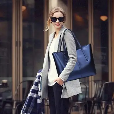 stylish leather shoulder bagAAA326