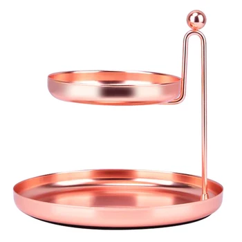 

Decoration Storage Tray Nordic Style Wrought Iron Rack Food Holder Tool