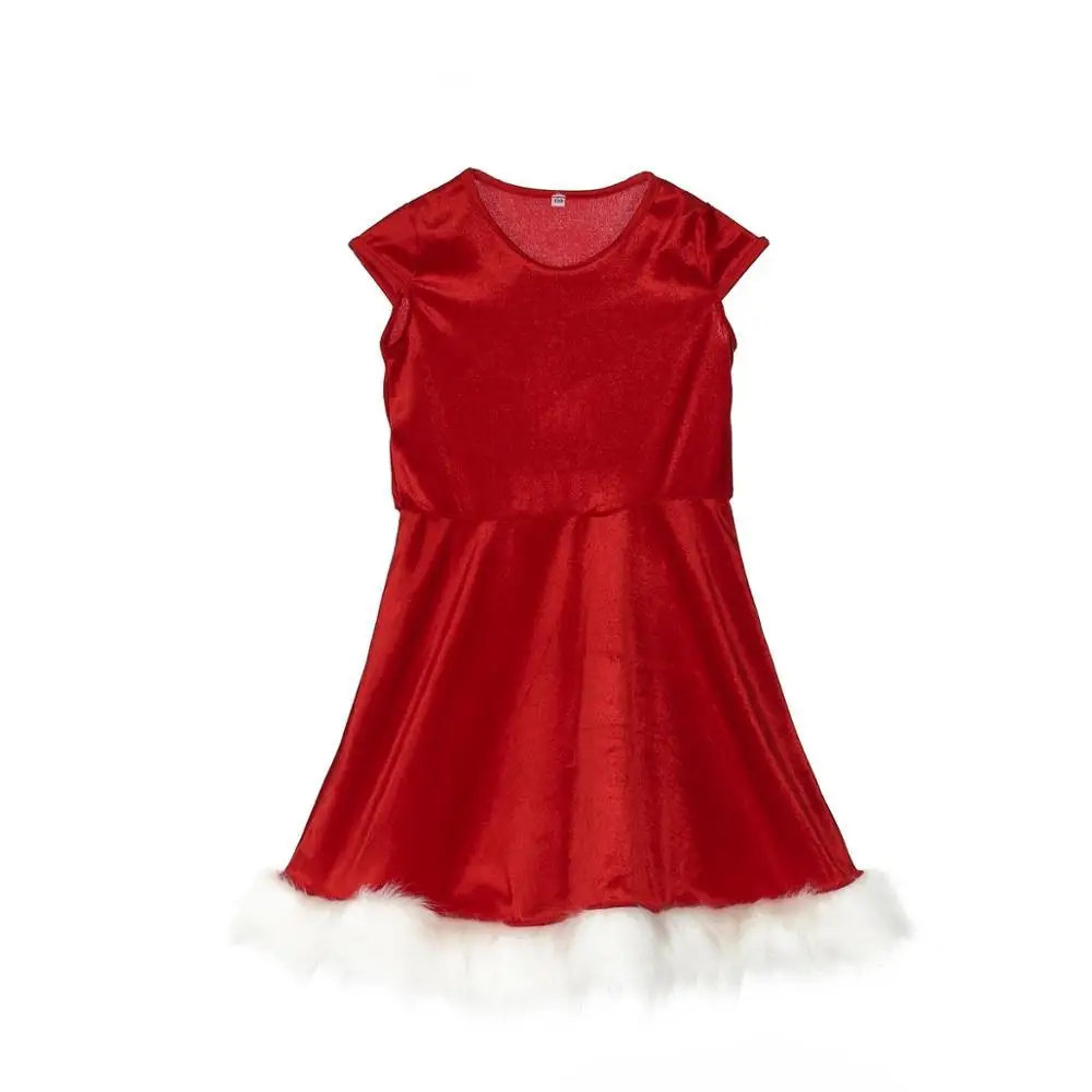 Famly Look/платья для мамы и дочки; красное теплое платье с капюшоном; одежда на год; Семейные рождественские пижамы; семейная одежда
