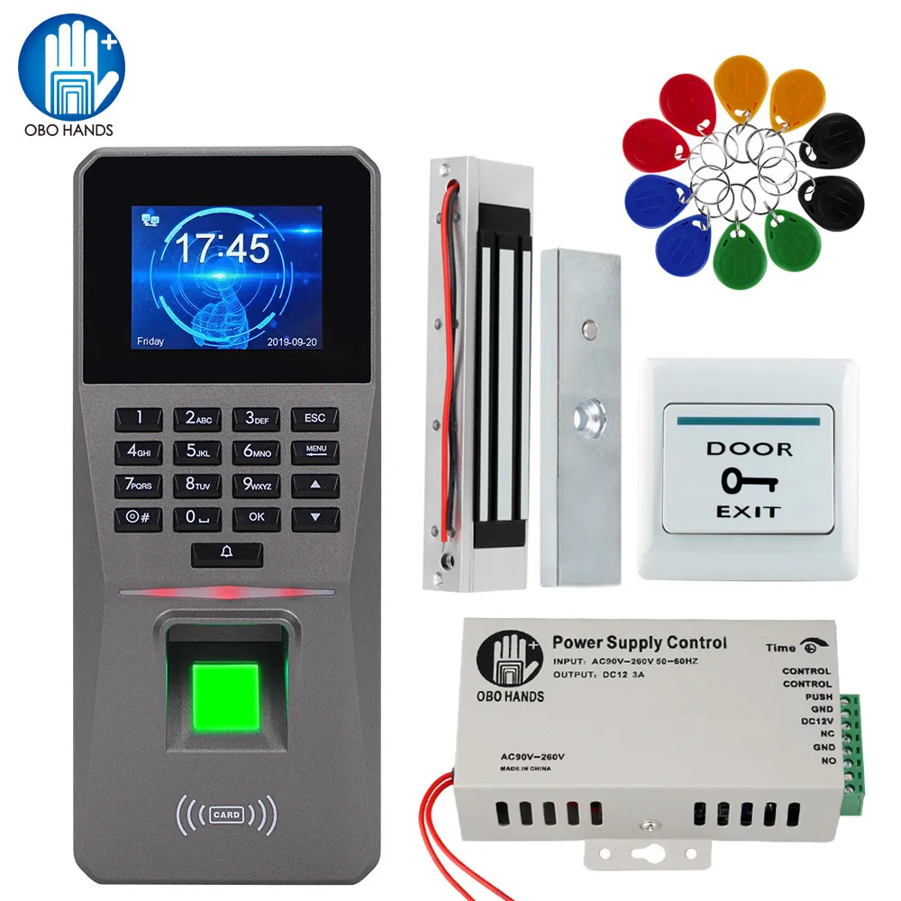 Система контроля доступа OBO TCP/IP/USB комплект RFID отпечатков пальцев биометрическая