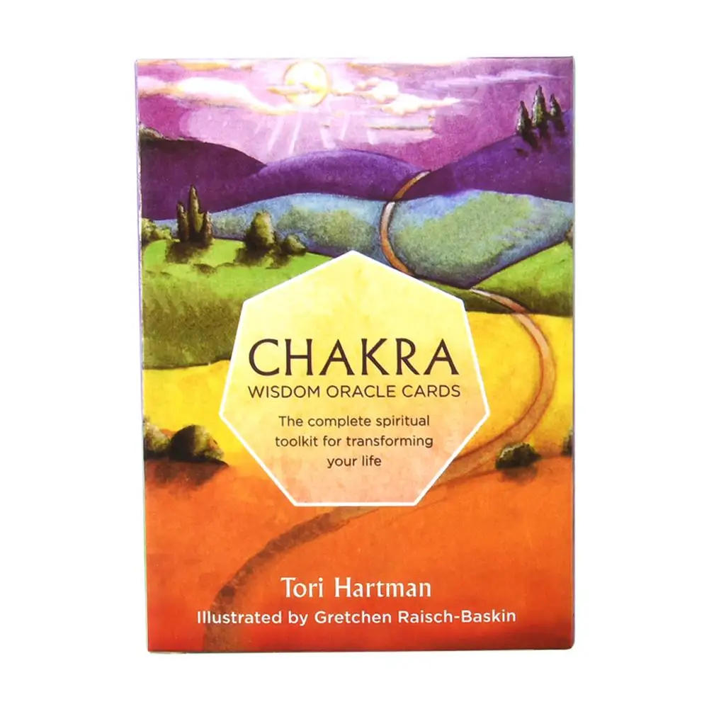 

Full English Chakra Tarot Card Board Game Card Oracle Card Deck Angelic Guidance Game Board Family Party Game