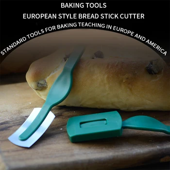 

Baguette Bread Slicing Knife Practical European Bread Knife Cutting Tools Pastry Cutter With Carbon Steel PP Shank