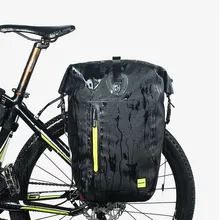 Rhinowalk 25L велосипедная сумка MTB велосипедная задняя стойка сумка полностью водонепроницаемая многофункциональная дорожная велосипедная сумка для багажника заднего сиденья