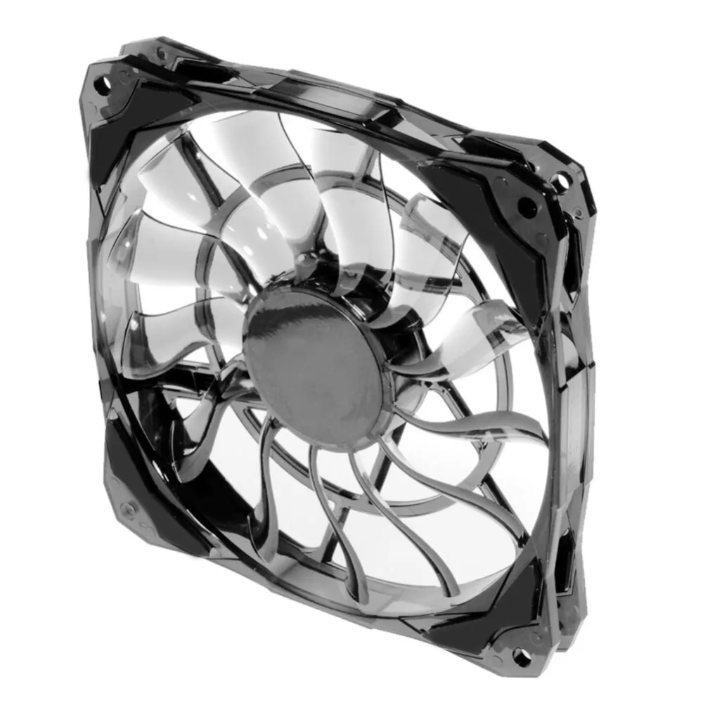 Slim CPU Cooler 120mm 4Pin Temperature Controlled Water Cooled Fan Heatsink