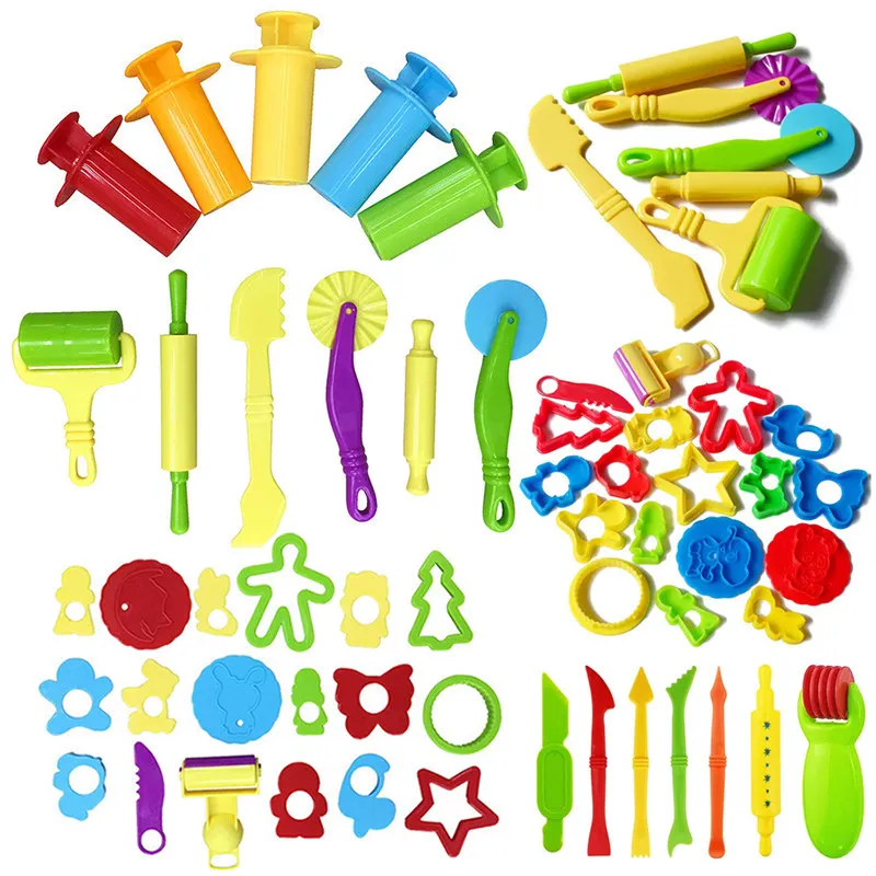 2021 DIY Slimes Play Dough Tools Accessories Plasticine Modeling