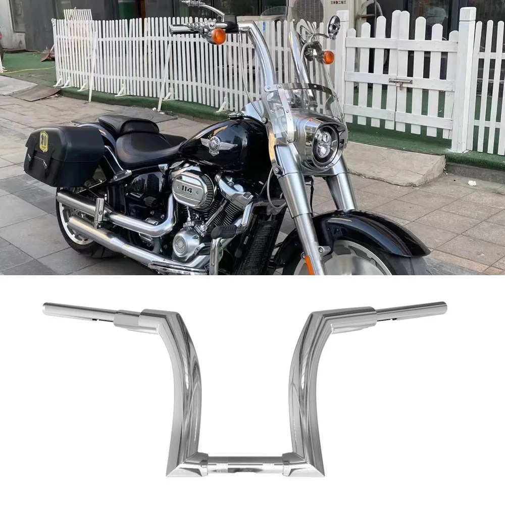 

Motorcycle 12" 14" 16" Bar Handlebars for Harley Sportster XL 883 1200 Softtail street Bob LOW Rider classic deluxe