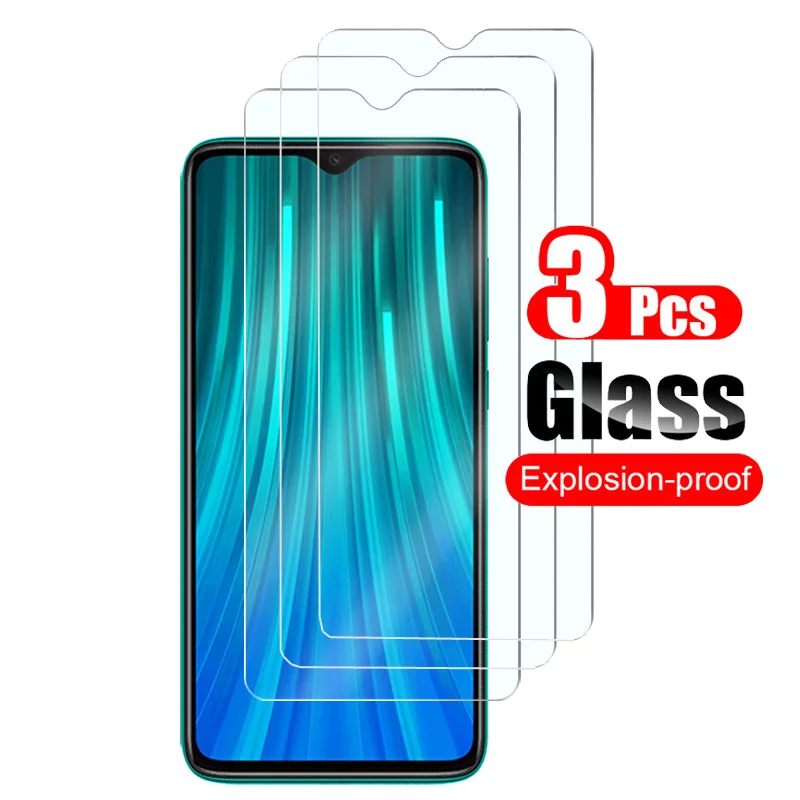 Защитное стекло закаленное для Xiaomi Redmi Note 8 Pro Note8 9H 0 26 мм 3 шт.|Защитные стёкла и