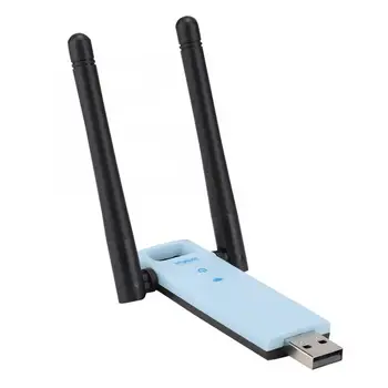 

External Dual Antenna 300Mbps USB Port Power Supply Wireless Extender 2dBi High Antenna Gain