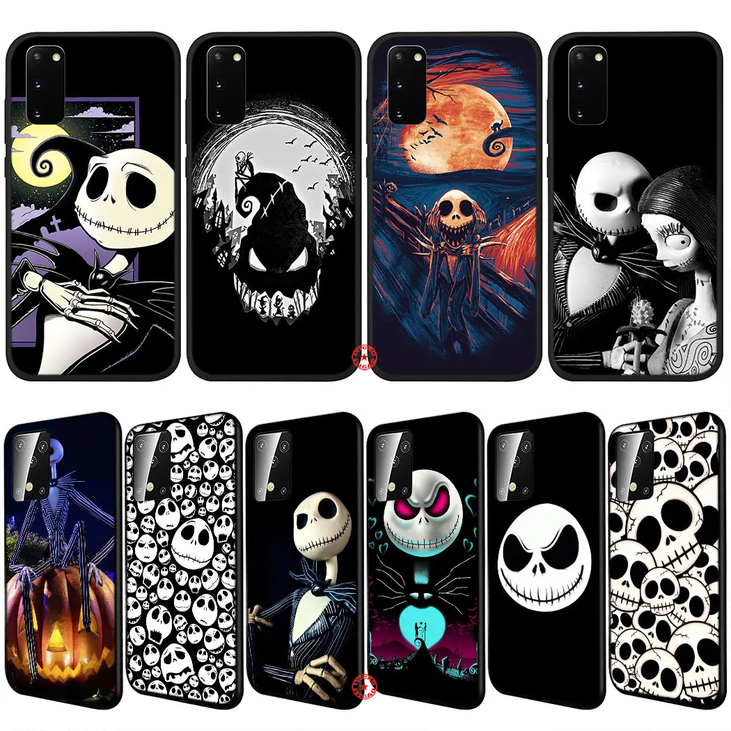 IL36 Nightmare Christmas Jack Soft Silicone Case for Samsung Galaxy A01 A11 A21 A2 A6 A7 A8 A9 J4 J6 Plus J7 Duo J8 Core | Мобильные