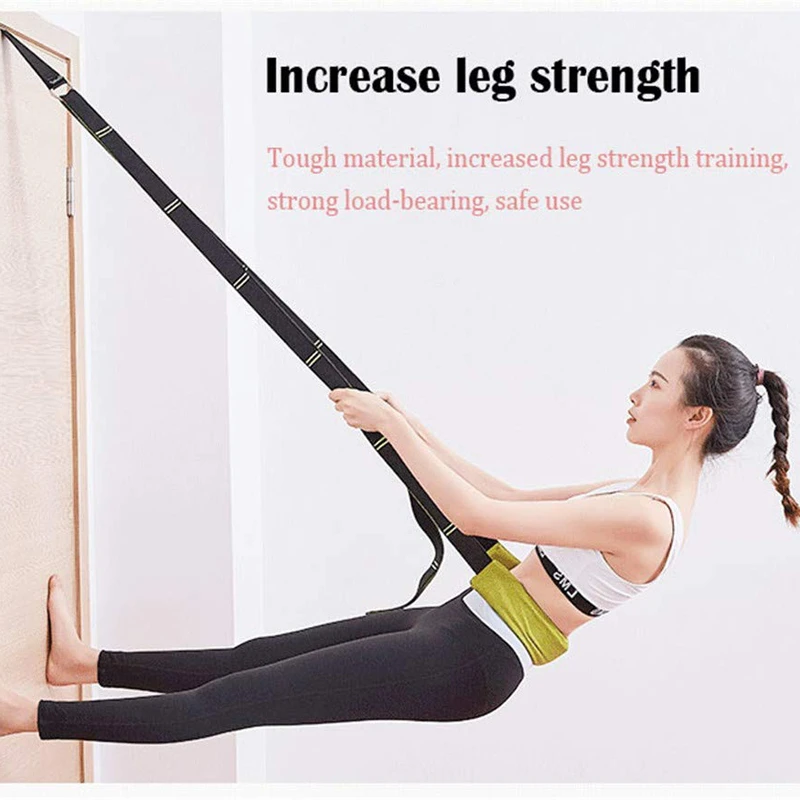 Yoga Resistance Bands Double Thickening Strap Accessories Belt Door Split Legs Auxiliary Equipment Leg Press Lacing Stretch Aid