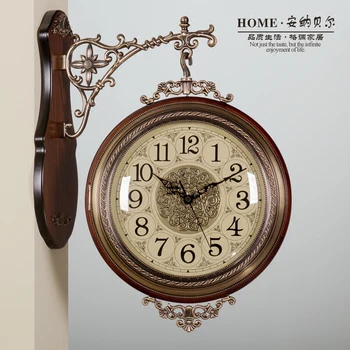 

Large Silent Modern Design Wall Clock Decor Vintage Classic Wall Clock Living Room Retro Reloj De Pared Home Decoration JJ60WC