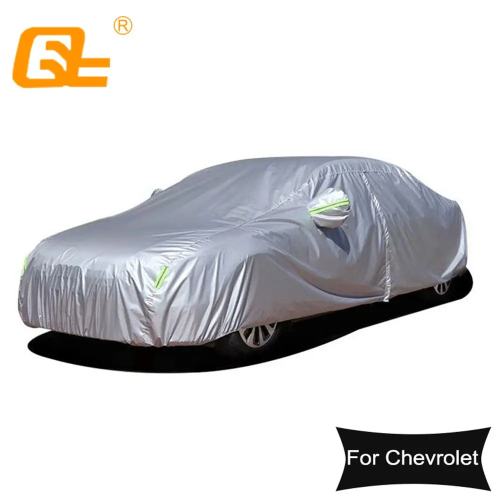 

190T Universal Car Covers Outdoor sun protection Dustproof rainproof Snow protection for chevrolet cruze epica captiva camaro