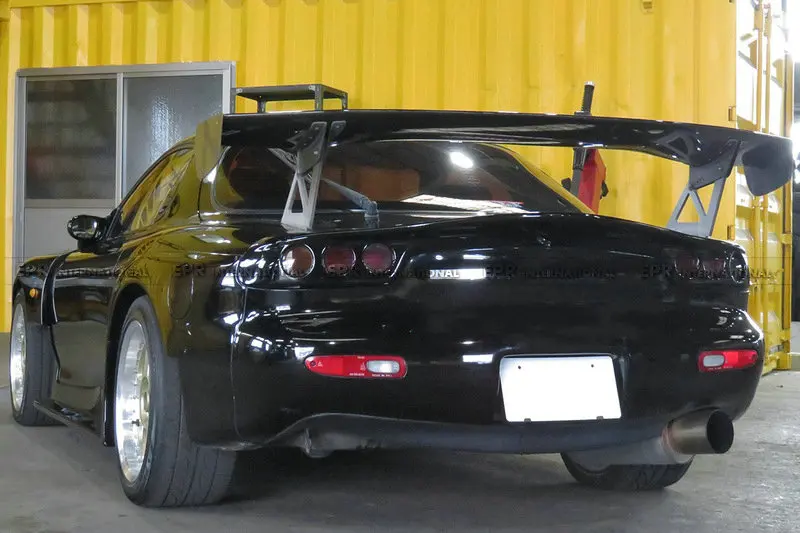 Для Mazda RX7 FD3S RE GT2 углеродного волокна GT спойлер заднего крыла отделка