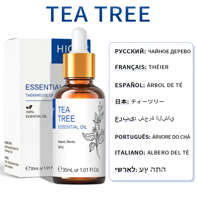 Premium Thyme Essential Oils HIQILI Pure Nature Plant Aromatherapy Diffuser Oil Lavender Jasmine Eucalyptus Vanilla Mint