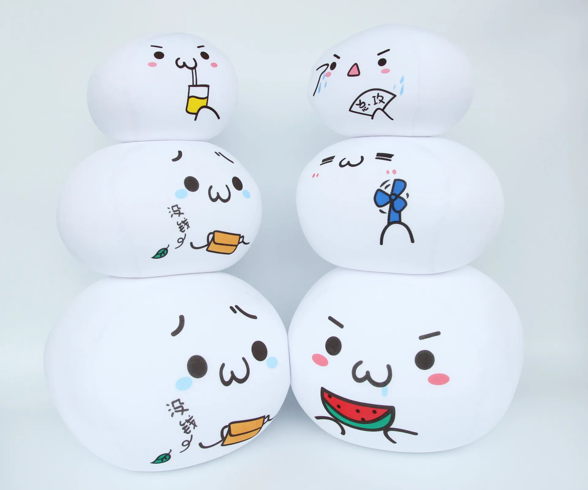 New Style Creative Second Element Yan Character Dumpling sang nv Chicken Nuggets Foam Particles Pillow Anime Peripheral Wholesal