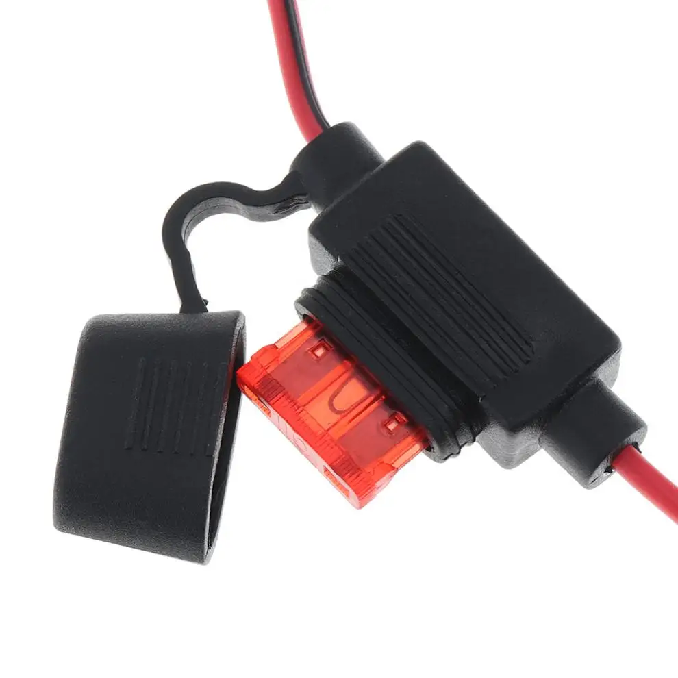 12 V-24 V DC 5V 2.1A ПВХ SAE USB Водонепроницаемый для телефона на мотоцикл Зарядное устройство адаптер с удлиняющей деталью) Конская сбруя и круглый стержень