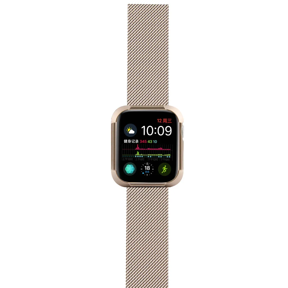 Высокое качество протектор для часов аксессуары для Apple Watch 5 4 Чехол 40 мм 44 мм PC Рамка чехол бампер для iWatch серии 5 4