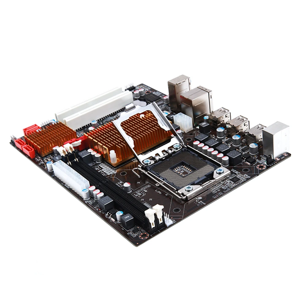 Компоненты PCI E MicroATX SATAII cpu стабильная высокая эффективность DDR3 Настольный двухканальный LGA 1366 материнская плата 10 usb портов