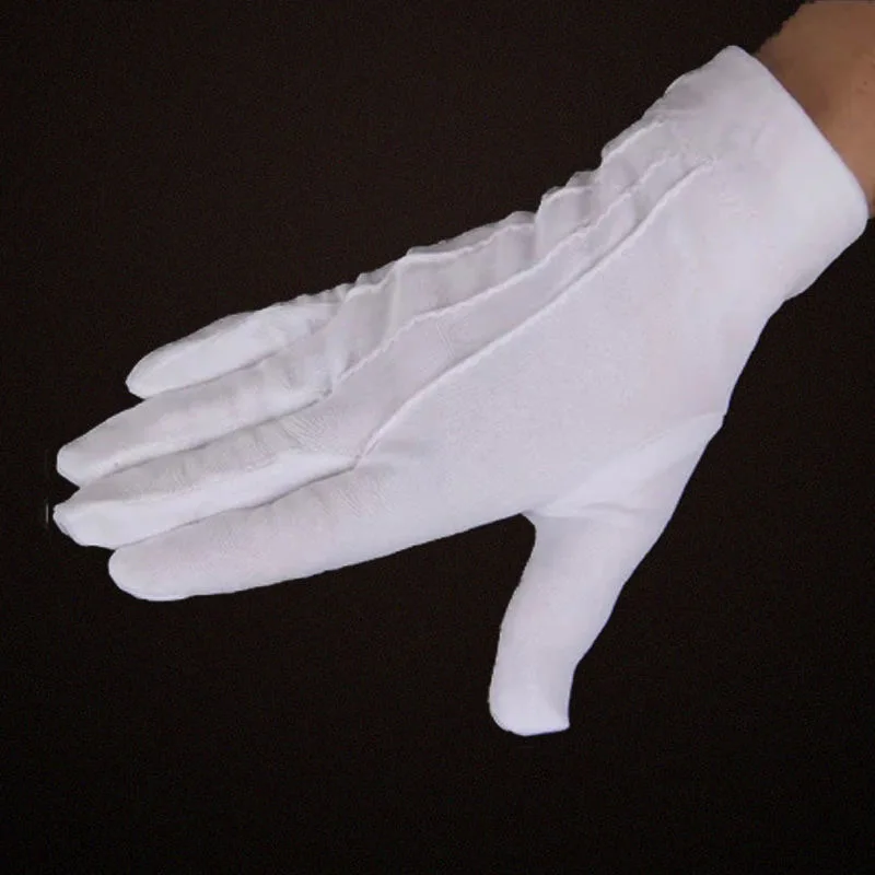 3 Paires Gants De Coton En Nylon Blanc Gants De Costume De D Fil Pour Police Smoking Garde D Honneur Et Occasions Sp Ciales Gants Blancs Gants Blanc Gant Blanc Homme Gant Blanc 3 Coutures Design