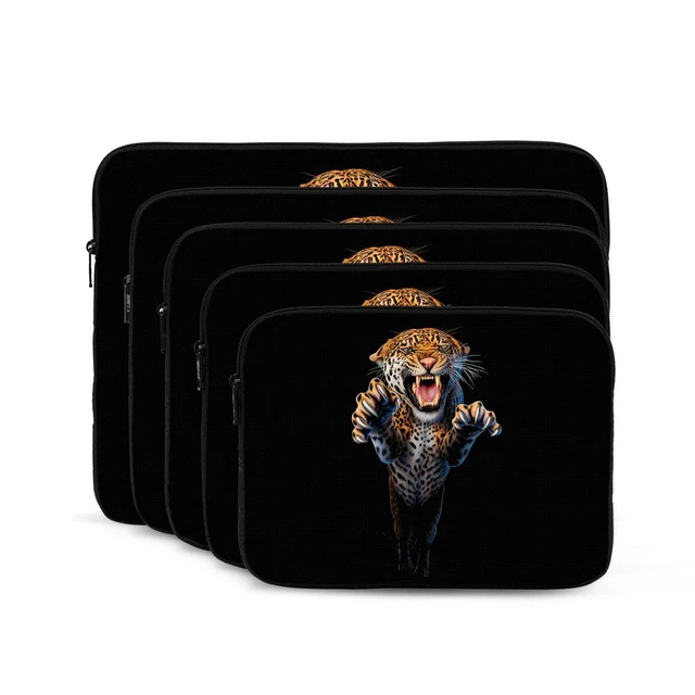 Tiger Laptop Case Sleeve Bag - Handmade - Quality Guarantee Big Cat Laptop  Sleeve - Tiger Case Support Mac Book iPad Surface Pro PC & More