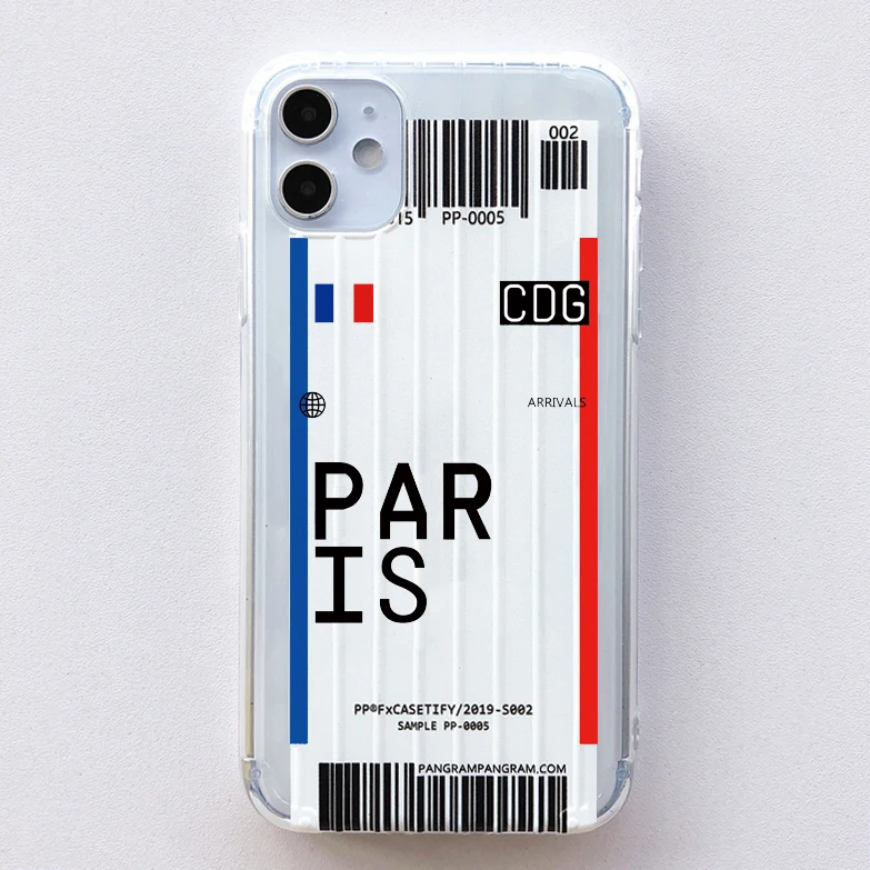 Paris Простой чехол для samsung Galaxy S10 Plus S9 S8 plus note10 INS US City прозрачный мягкий кремний чехол - Цвет: Paris