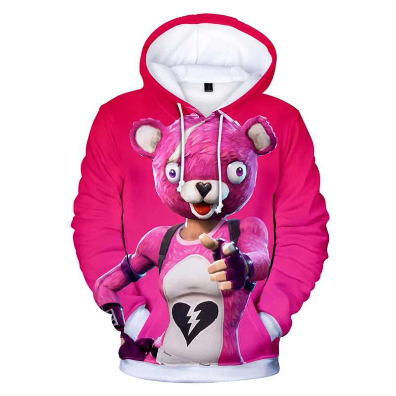 Детские толстовки с капюшоном с героями игры «Битва рояль»; толстовки с капюшоном для костюмированной вечеринки; толстовка унисекс с 3D принтом; уличная одежда; детские топы; одежда - Цвет: OR