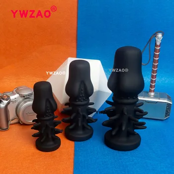 YWZAO Men Prostate Massager Sex Toys Goods Erotic Dildos Silicone For Adults 18 Bdsm Women Intimate Anal Plug Balls G72 4