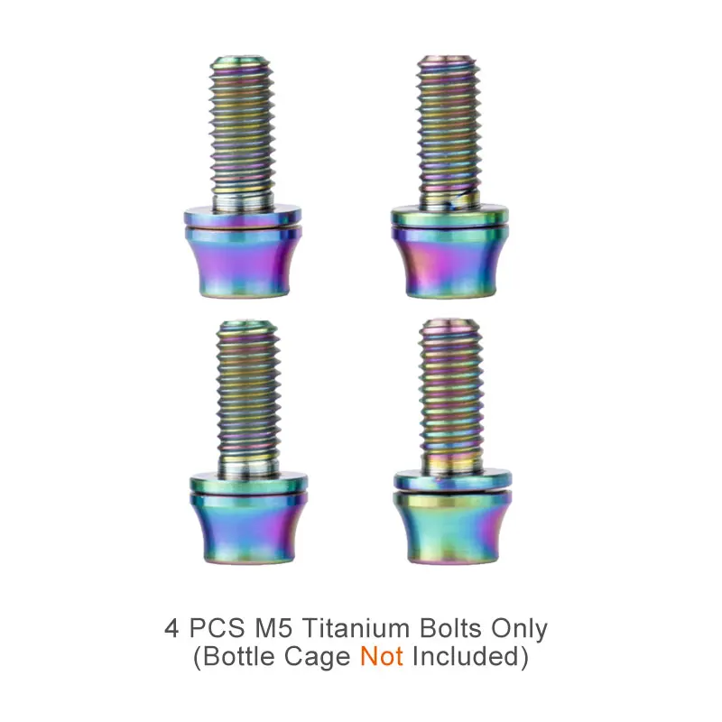 Ti Bolts 4PCS Only Deemount 25 г карбоновая клетка для бутылок 3 к матовая отделка велосипедный держатель для бутылки с водой поставляется на выбор титановые болты - Цвет: Ti Bolts 4PCS Only