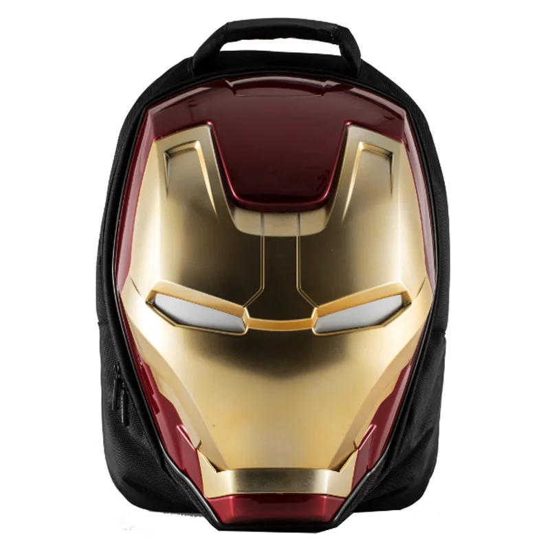 

Iron Man Men's backpack Fashion trend double-shoulder bag Men's Leisure canvas Travel bag Korean version College Student's