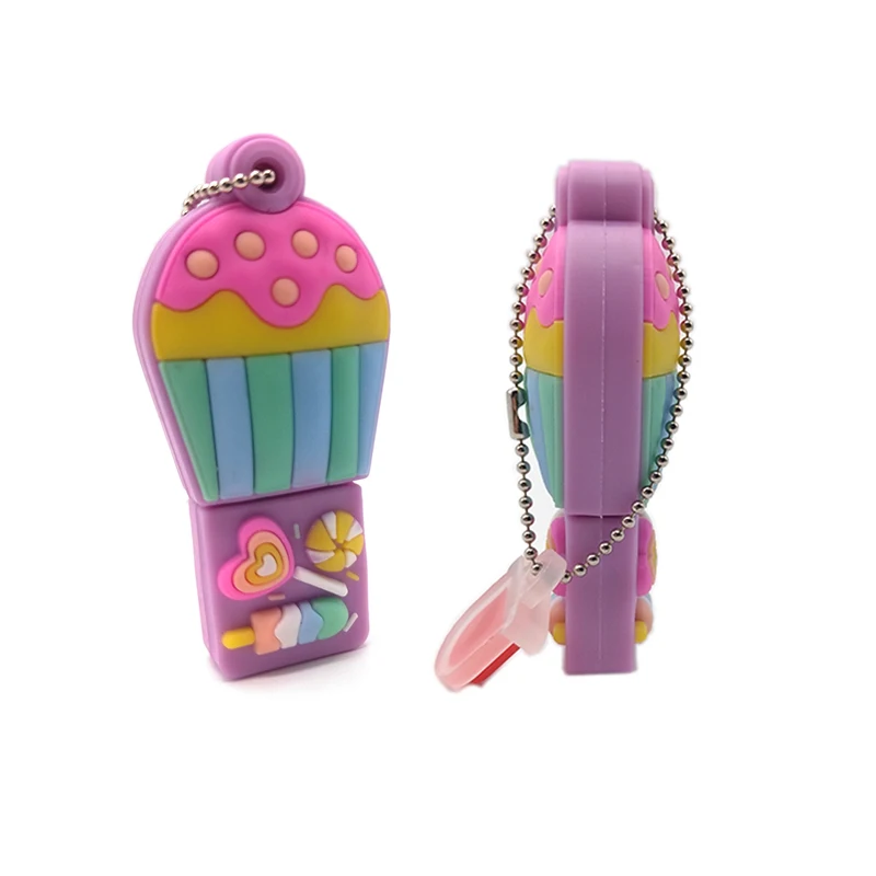 pendrive 128gb USB 2.0 flash drive 64gb memory stick cartoon hydrogen balloon pen drive 4g 8g 16gb 32gb creative gift flash disk