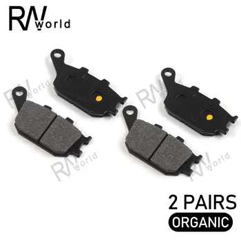 

For YAMAHA YZF R6 2003-2016 FZ6 Fazer 2004-2007 XJ6 2013 Motorcycle Front Rear Brake Disc Pads Set Kit YZF R1 2004 2005 2006