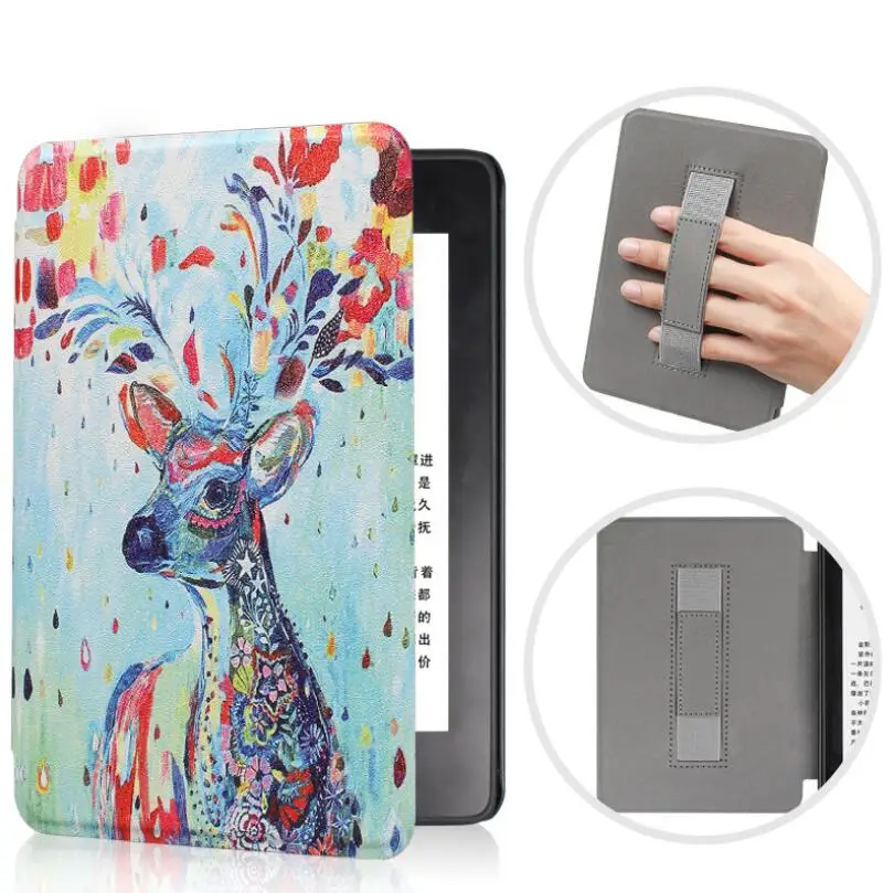 Чехол Gligle handstrap для Amazon kindle Paperwhite 4 корпус электронной книги 1 шт./лот+ пленка для экрана+ сенсорная ручка
