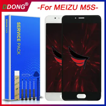 

AAA Quality For MEIZU M5S M612h LCD+Frame Lcd Display Screen+Digitizer Touch screen Replacement