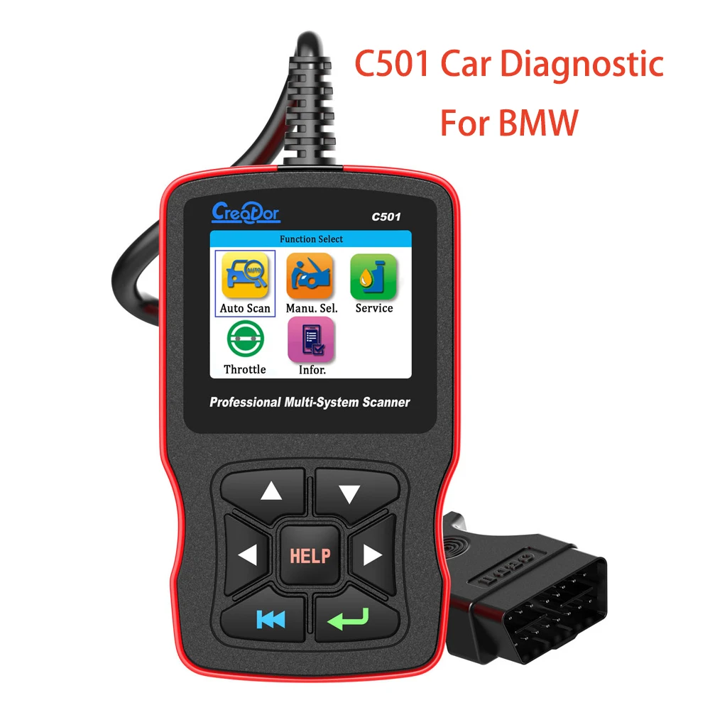 New Creator C501 OBDII/EOBD Scanner For BMW e46 e39 e90 e60 OBD2 Car
