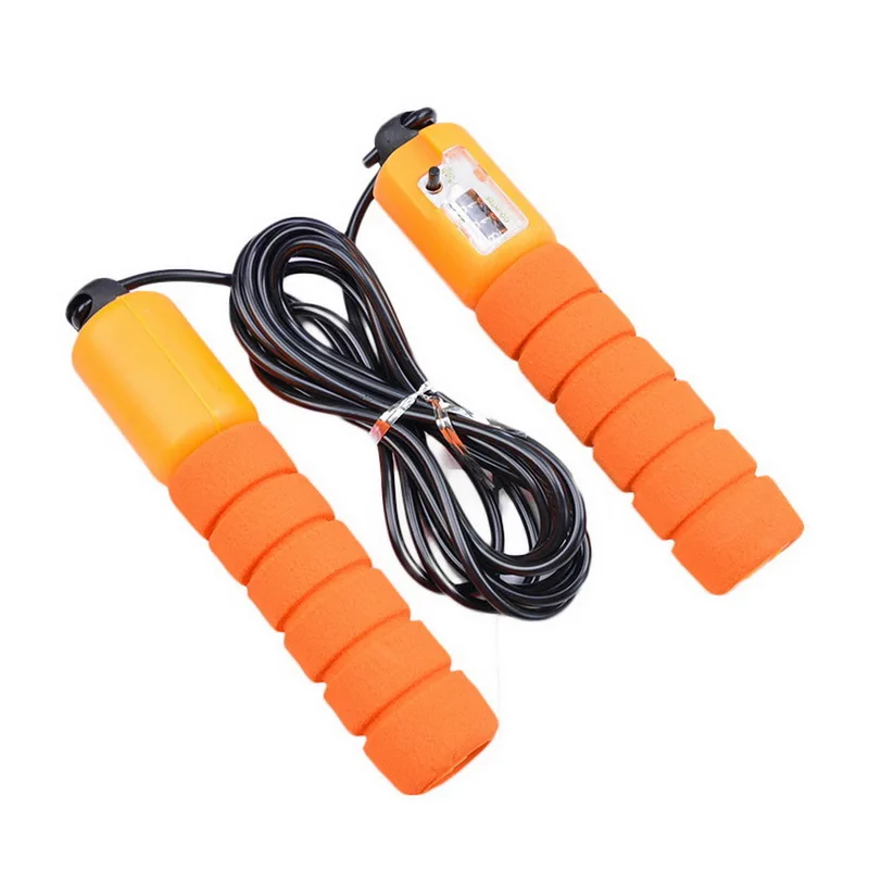 

3 Colors Jump Ropes with Counter Sports Fitness Adjustable Fast Speed Counting Jump Skip Rope Skipping Wire