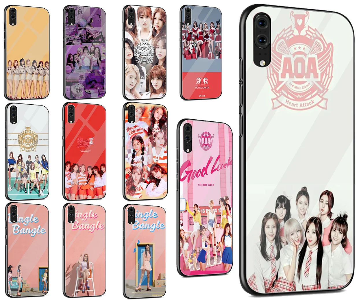 AOA Glass Phone case for Honor 7A Pro 8X 9 10 Lite back cover | Мобильные телефоны и аксессуары