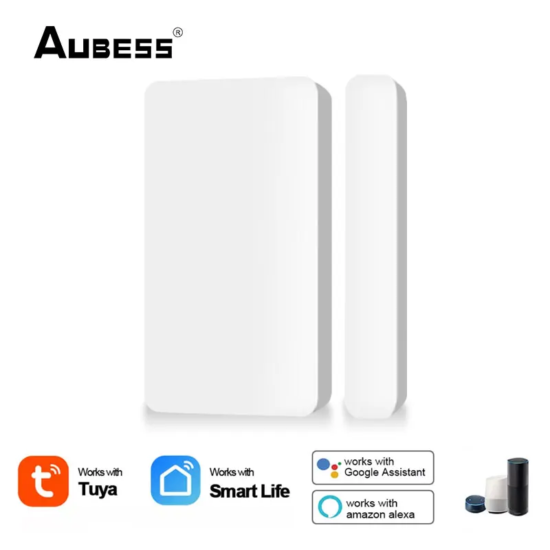 Умный детектор открытия/закрытия окон Tuya Smart Home Security Life APP работает с Alexa Google |