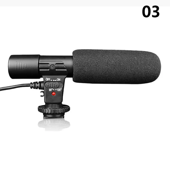Видео интервью с микрофоном запись Vlog Mic для DSLR камеры Nikon Canon/телефонов Hi 888