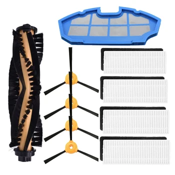

Hepa-Filter Side Brush Primary-Filter for Ecovacs Deebot N79S N79 Eufy RoboVac 11 11C for CONGA EXCELLENCE 990 Brush Cover