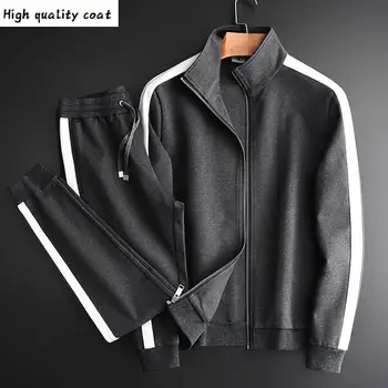 

Autumn Men's Suit, Two High-end Men's Collars, Large Size, 4xl, Elastic Belt, Men's Tights