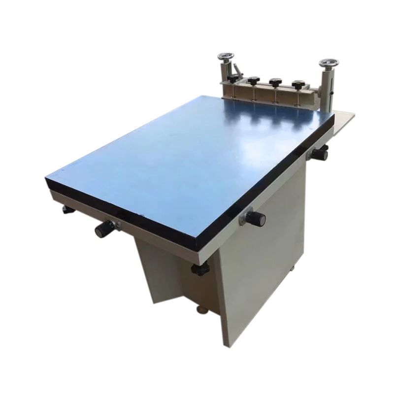 

Inspiratory Fingerprint Pad Semiautomatic Vacuum Suction Table Stainless Steel Screen Printing Platform Silk Printer Print Tools