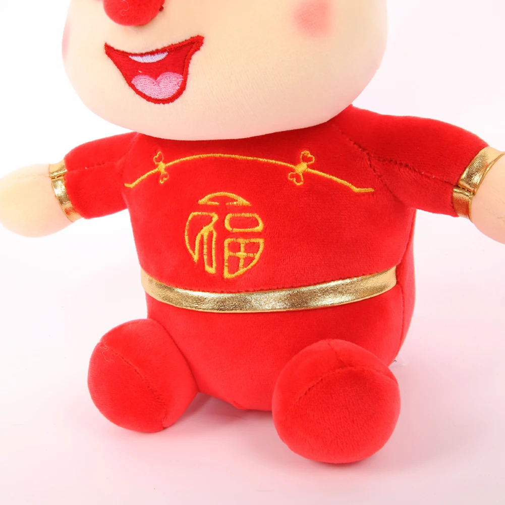 Cute Plush Toy Mascot Bolster Doll Stuffed Animal Pillow 2020 Chinese Rat New Year Lucky Zodiac 4