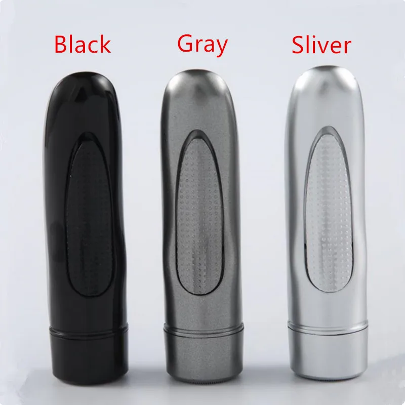 Gray Портативная мини-электробритва с usb-зарядкой для мужчин, бритва для лица, станок для бритья бороды 40#1010 - Цвет: Gray