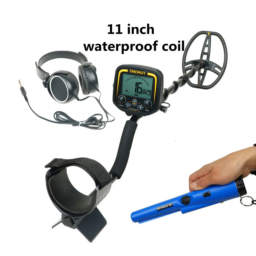 Portable Underground Metal Detector TX 850 Super Stability Mode LCD