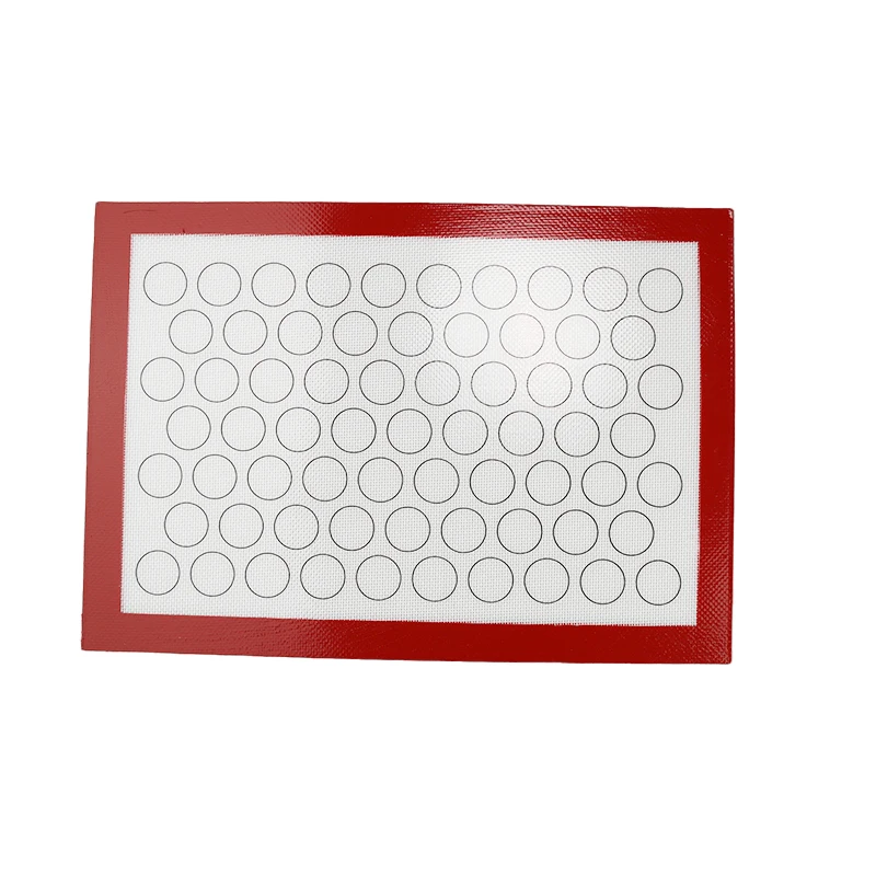 295 x 420 mm Антипригарный силиконовый коврик для выпечки лист духовка выпечка, Макарон Торт лист Кондитерские инструменты силиконовая кухонная салфетка-подставка аксессуары - Цвет: 295 x 420 mm