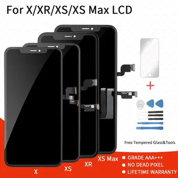 

1 Piece Grade AAA+ Replacement LCD Screen For iPhone X XR XS Max Display