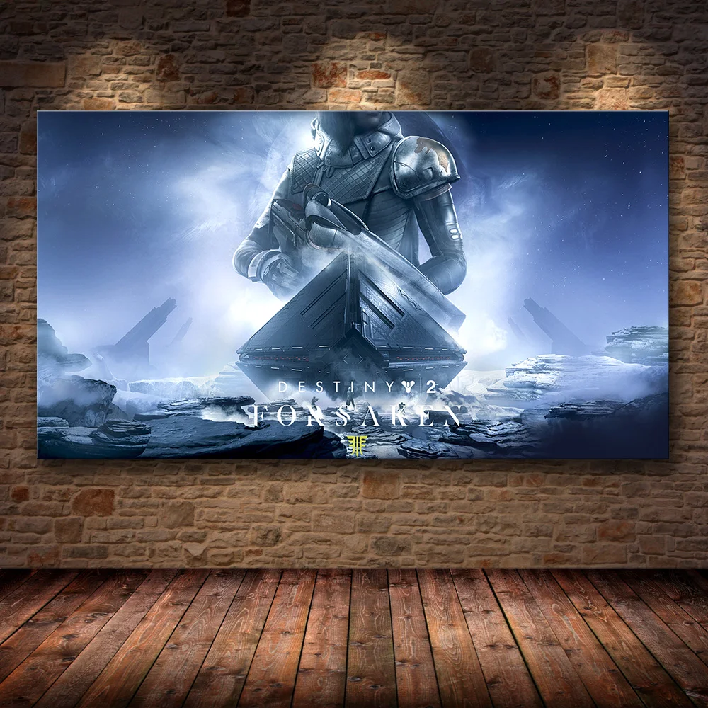 20 Destiny 2 видео игры настенный художественный холст плакат HD печатает фотографии для Гостиная украшения дома 108*60 см* 90*50 см 70*40 см - Цвет: 20