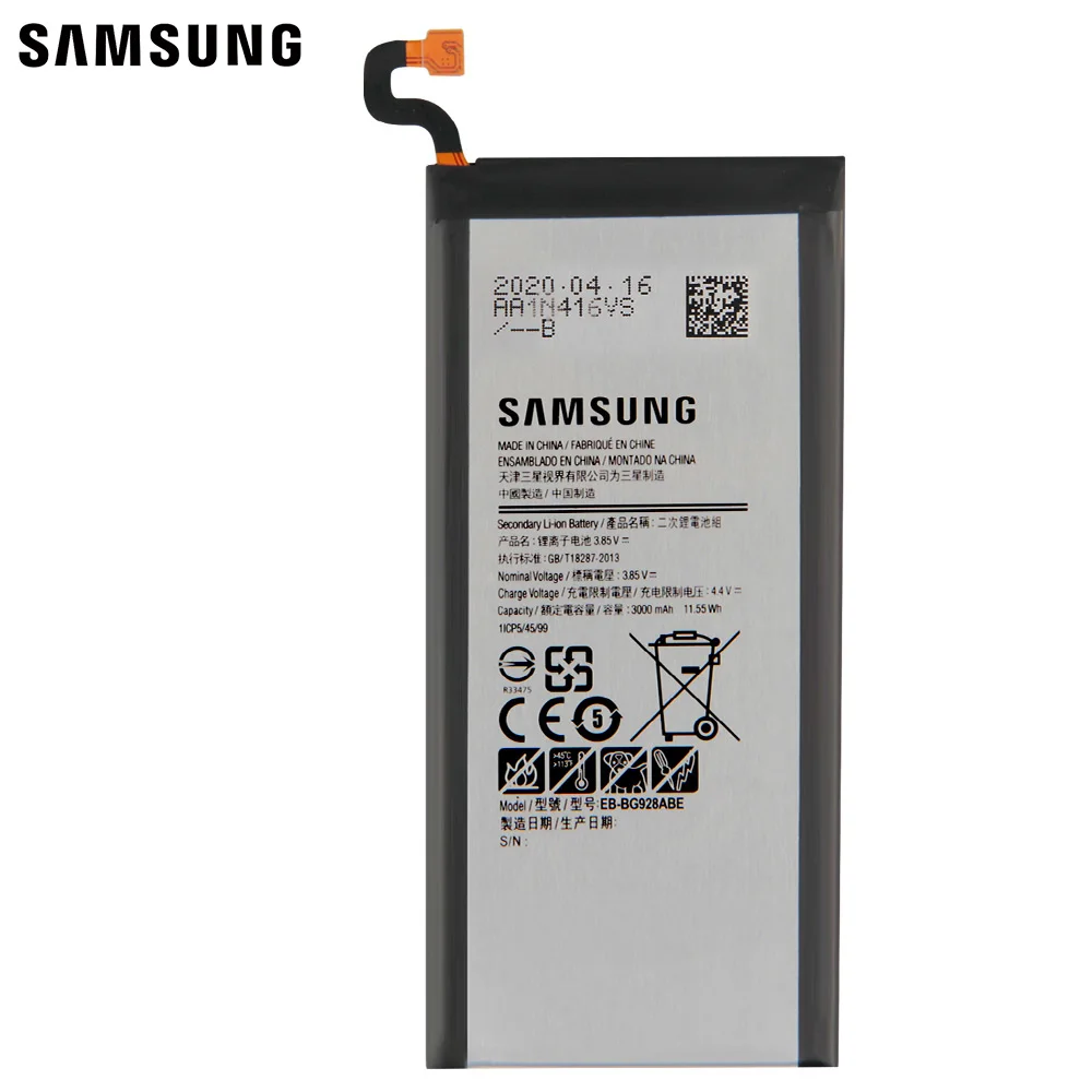 EB BG928ABE для Samsung GALAXY S6 edge Plus Edge + G928F G9280 G928V S6edge BG928ABA|Аккумуляторы мобильных